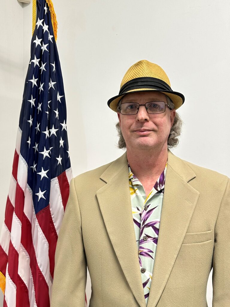 Town Council member Morgan Lamb
